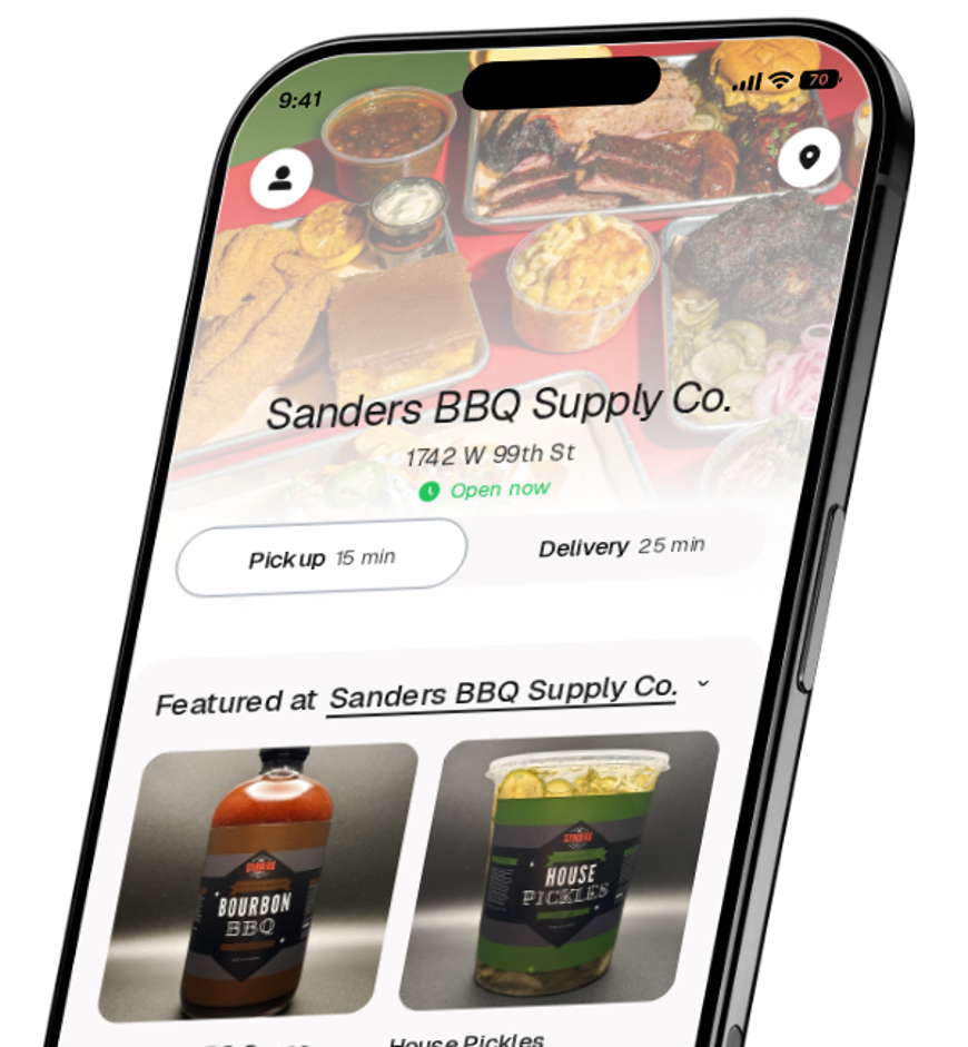 Sanders BBQ Supply Co. app preview